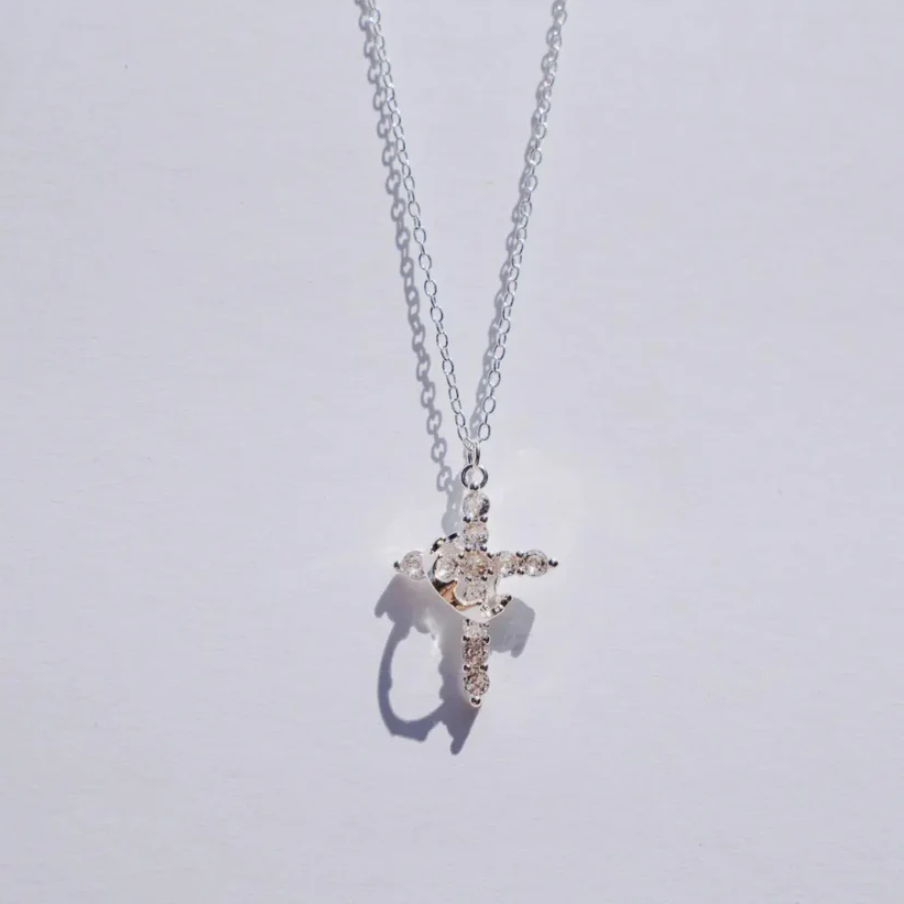 KREUZ & KRONE HALSKETTE